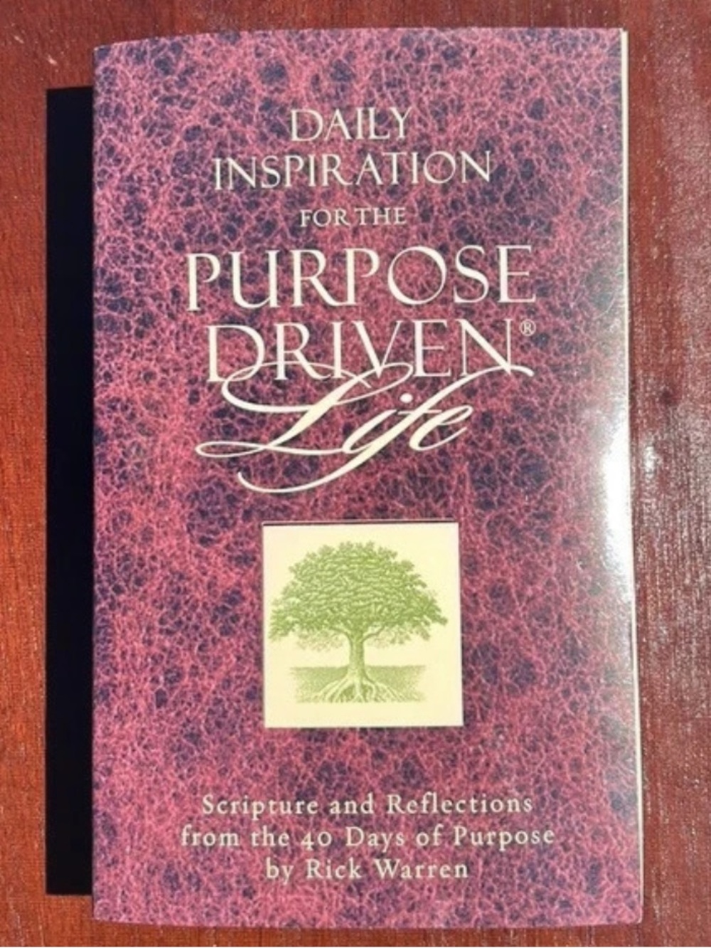 New “Daily Inspiration for the Purpose Driven Life” book